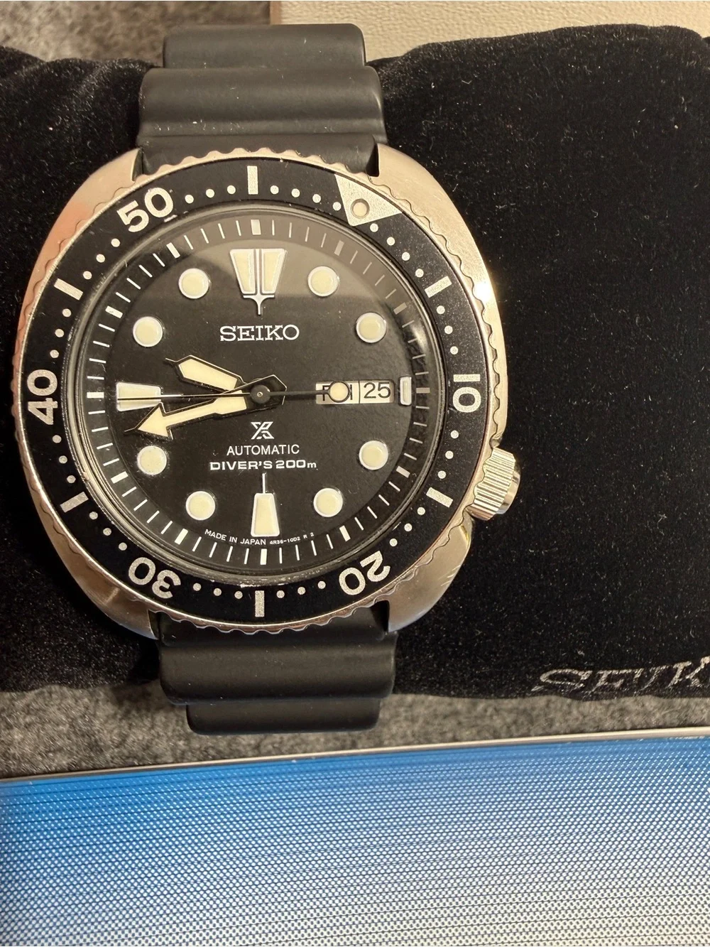SEIKO Prospex Turtle automatic Divers watch SRPE93